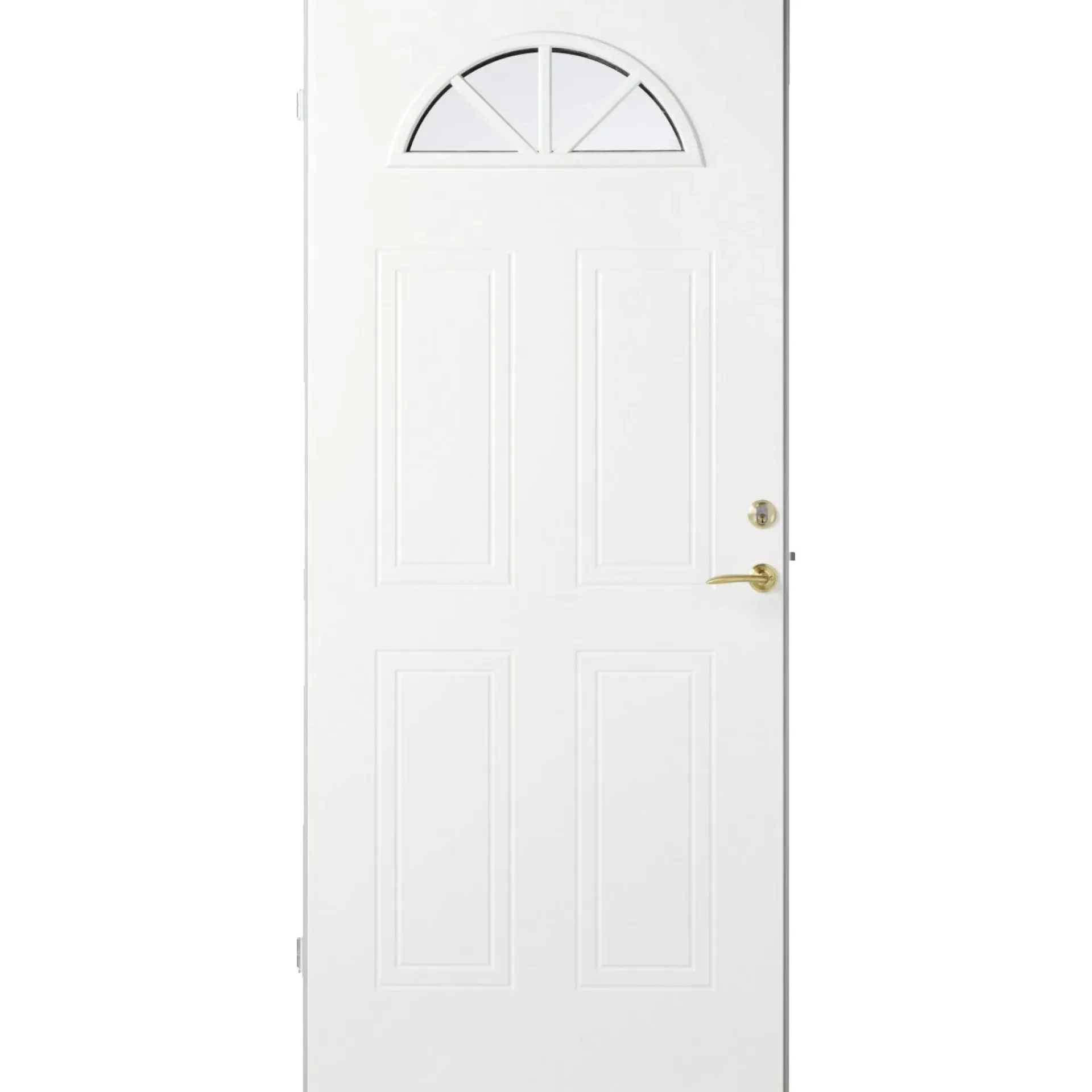Discount Swedoor CLEVER-LINE P-200 3-PUNKTSLÅS FACADEDØR 59 X 948 X 2115 MM H HVID