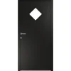 Discount Swedoor CLEVER-LINE P-900 UDADGÅENDE FACADEDØR 60 X 948 X 2050 MM H SORT