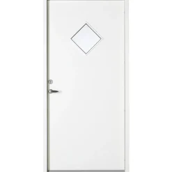 Discount Swedoor CLEVER-LINE P-900 UDADGÅENDE FACADEDØR 60 X 948 X 2050 MM H HVID