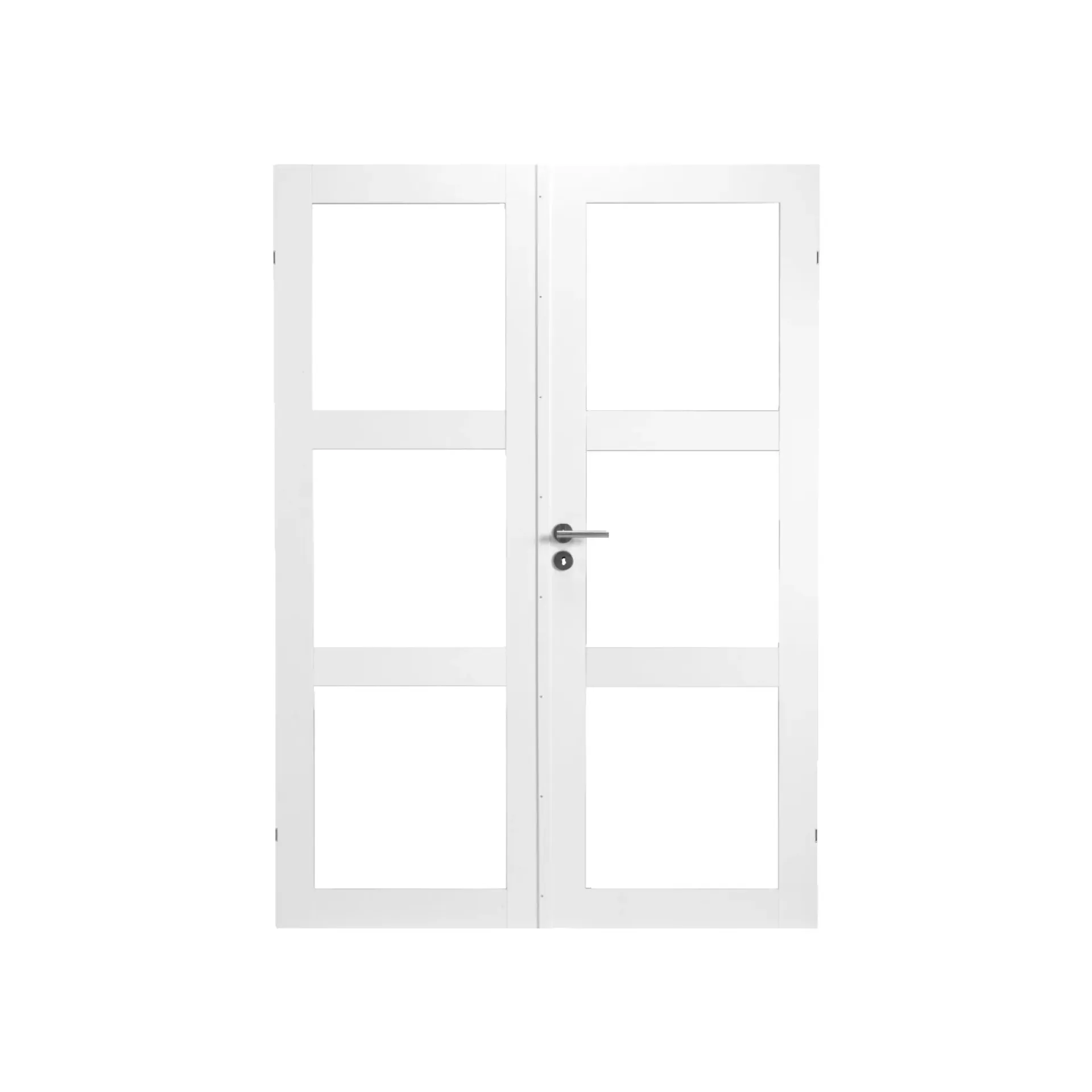 Online Swedoor CLEVER-LINE PURITY GW3L DOBBELT GLASDØR INKL. KARMSÆT 128 MM 15X21