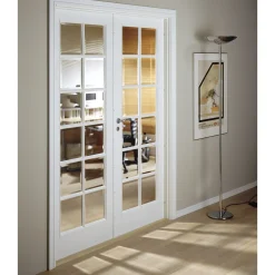 Best Swedoor CLEVER-LINE STYLE SP12 DOBBELT GLASDØR INKL. KARMSÆT 100 MM 17X21