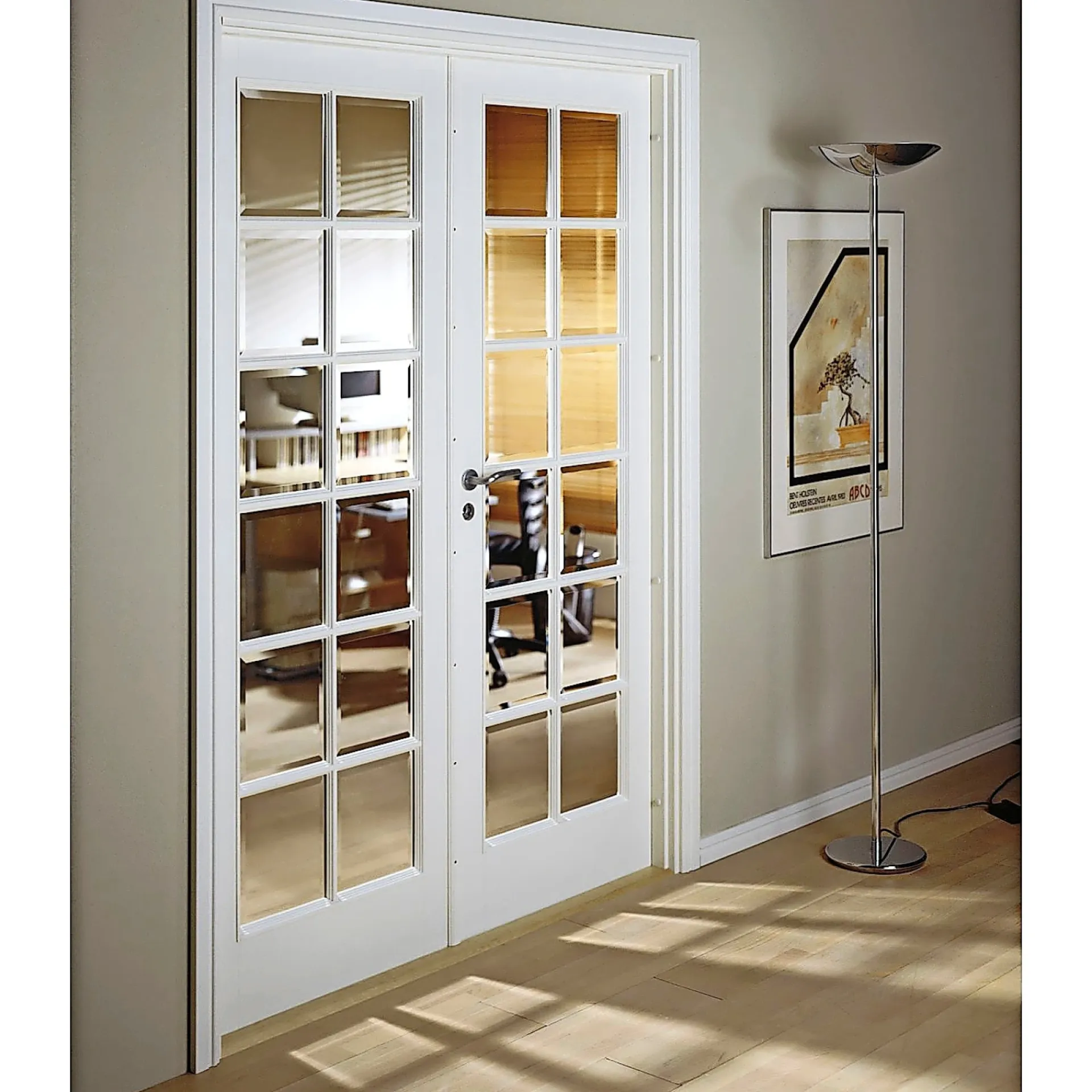 New Swedoor CLEVER-LINE STYLE SP12 STÅENDE GLASDØR 8X21