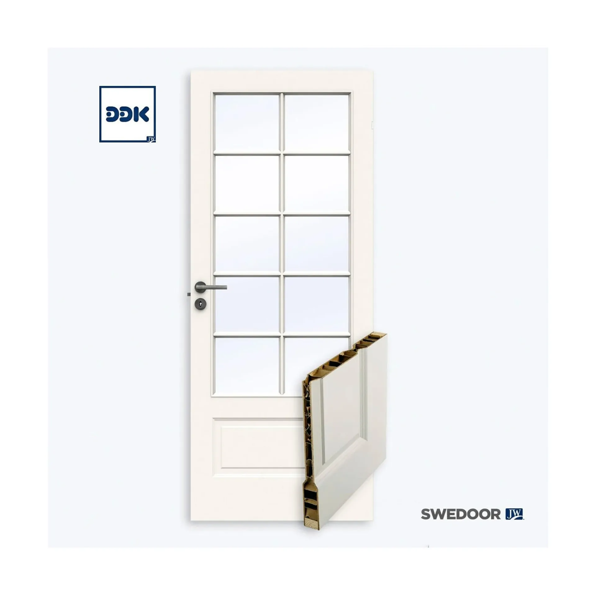 Sale Swedoor CLEVER-LINE STYLE SP10 GLASDØR 8X21