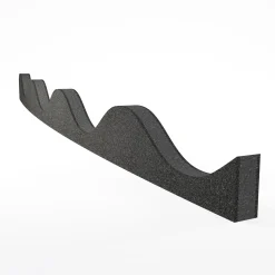 Discount Swisspearl T5 48 STK/KS SKUMBØLGEKLODS SORT 1068X25 MM