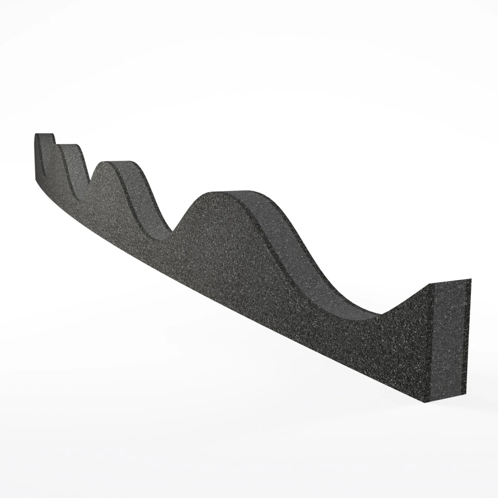 Discount Swisspearl T5 48 STK/KS SKUMBØLGEKLODS SORT 1068X25 MM