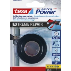 Online Tesa EXTREME REPAIR SILIKONETAPE 2,50 M X 19 MM SORT