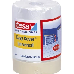 Outlet Tesa PROFESSIONAL EASY COVER REFIL MALERTAPE M/AFDÆKNING 33 M X550 MM KLAR
