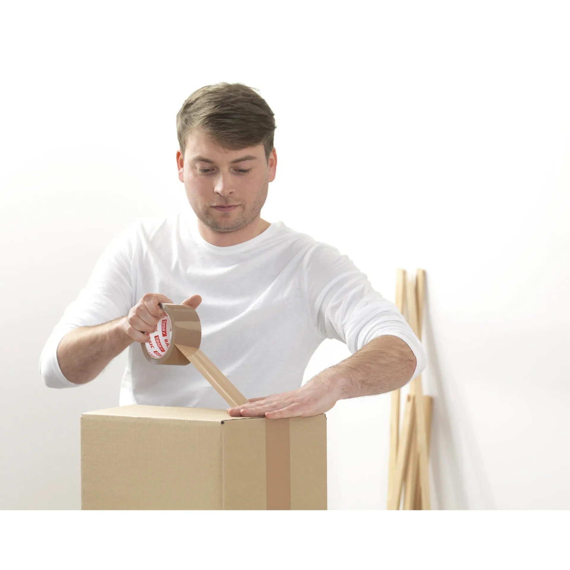 Discount Tesa PACK® BASIC EMBALLAGETAPE 66 M X 50 MM BRUN