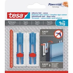 New Tesa TIL TAPET OG GIPS KLÆBESØM 1 KG 2 STK