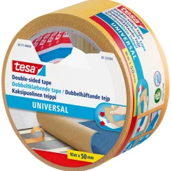 Online Tesa UNIVERSAL TÆPPETAPE 10MX50MM HVID