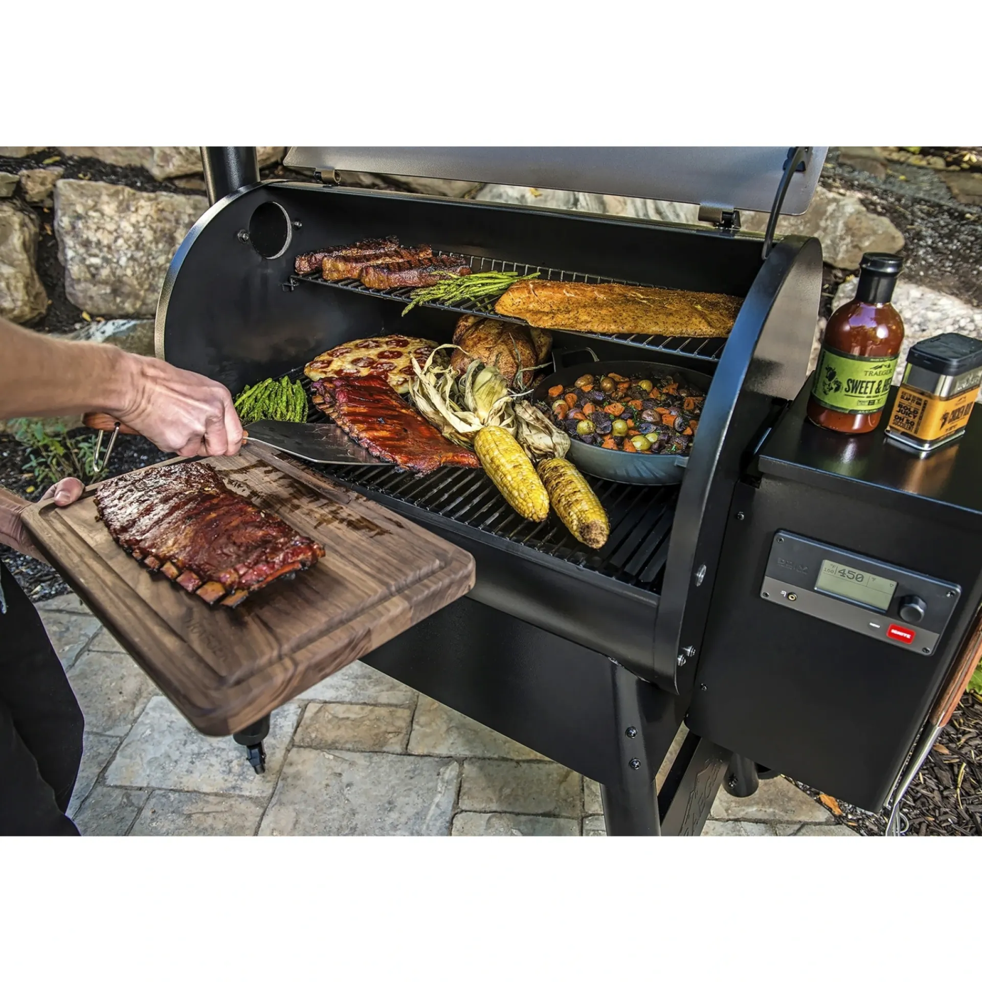 Clearance Traeger PRO 780 TRÆPILLEGRILL SORT