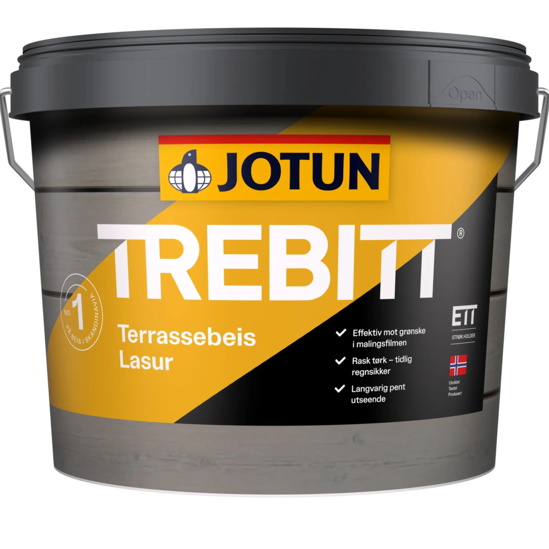 New Trebitt MAT TRÆTERRASSE OLIE 2,7 L GUL BASE