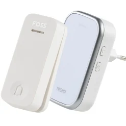 Clearance Trend NOVUS BLUU1 NOVUS BLUU1 PLUGIN DØRKLOKKE HVID