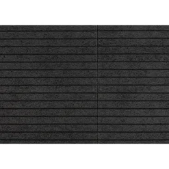 Troldtekt FUTURECEM V-LINE 1WAY AKUSTIKPLADE 25 X 600 X 1200 MM ULTRAFIN SORT
