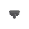 Hot Unidrain 1412.0075 UDLØBSHUS 75 MM LODRET