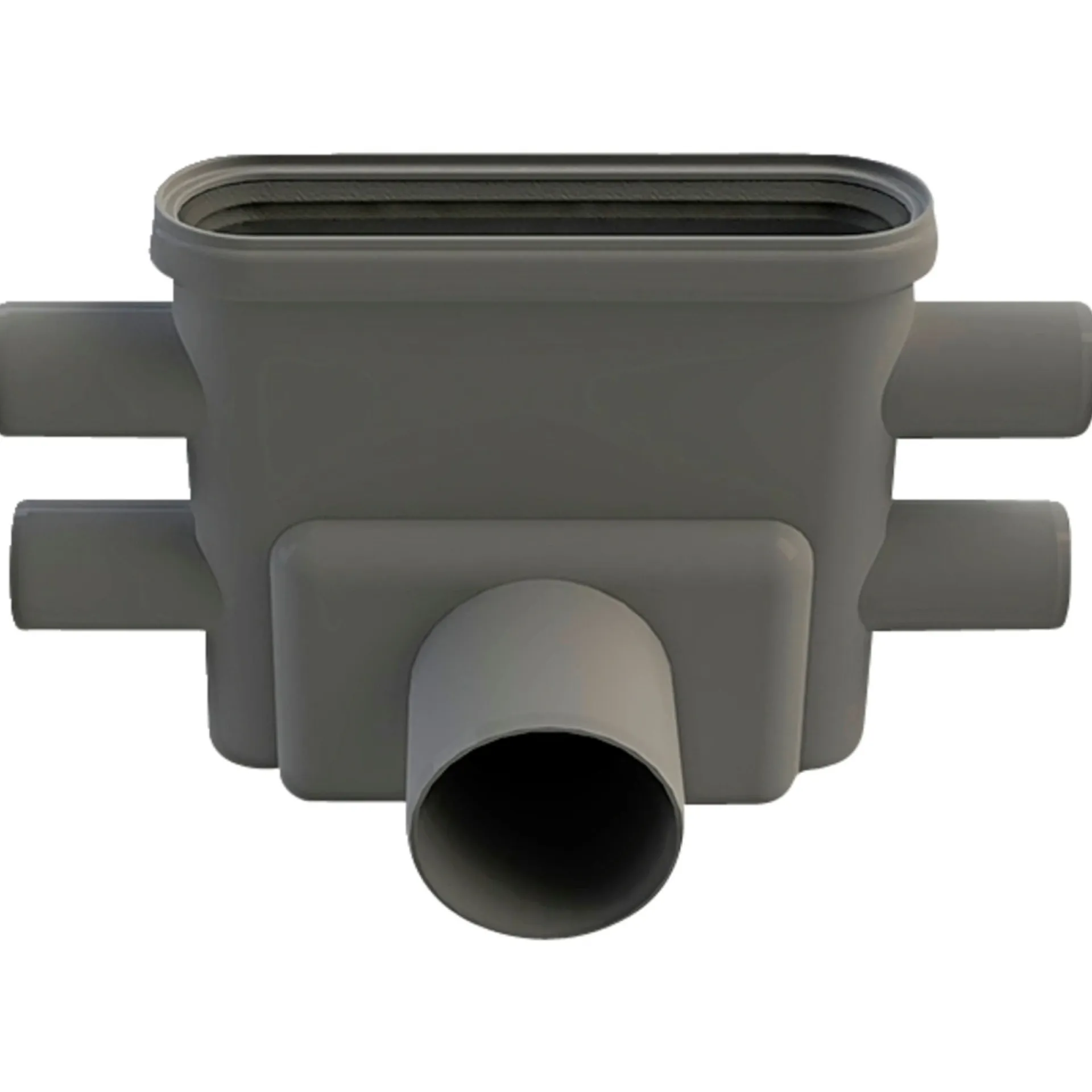 Online Unidrain LINE 1413.0075 UDLØBSHUS 75 MM VANDRET