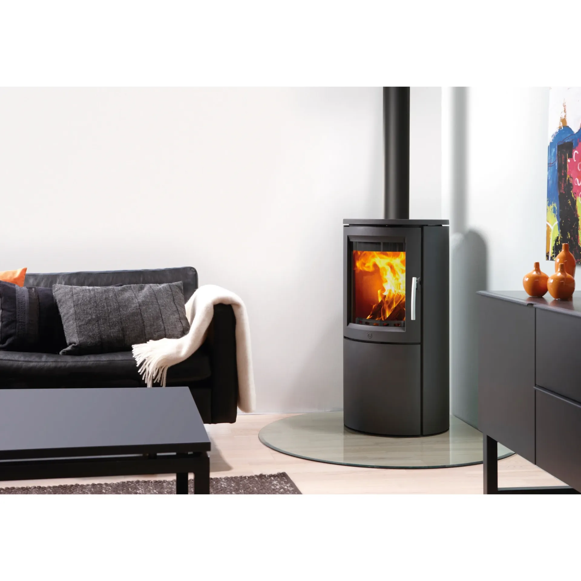 Clearance Varde AURA 1 BRÆNDEOVN FRITSTÅENDE