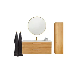 New VASSO MILANO SOFTCLOSE BADMØBEL VARM EG 2 SKUFFER 120 CM