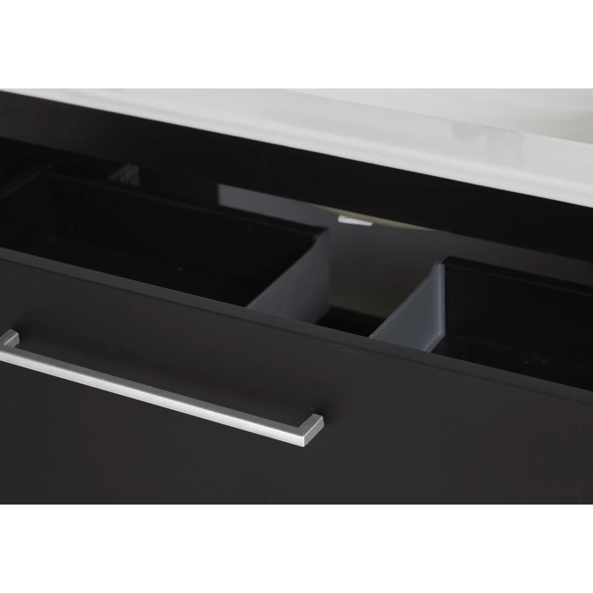Discount VASSO MILANO SOFTCLOSE BADMØBEL SORT 2 SKUFFER 60 CM