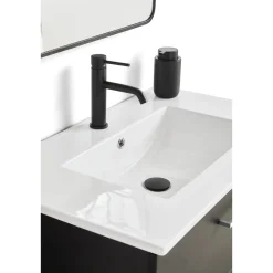 Discount VASSO MILANO SOFTCLOSE BADMØBEL SORT 2 SKUFFER 60 CM