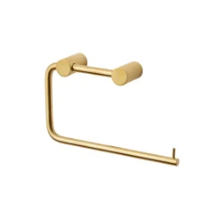 Clearance VASSO M/SKRUER TOILETPAPIRHOLDER BØRSTET MESSING