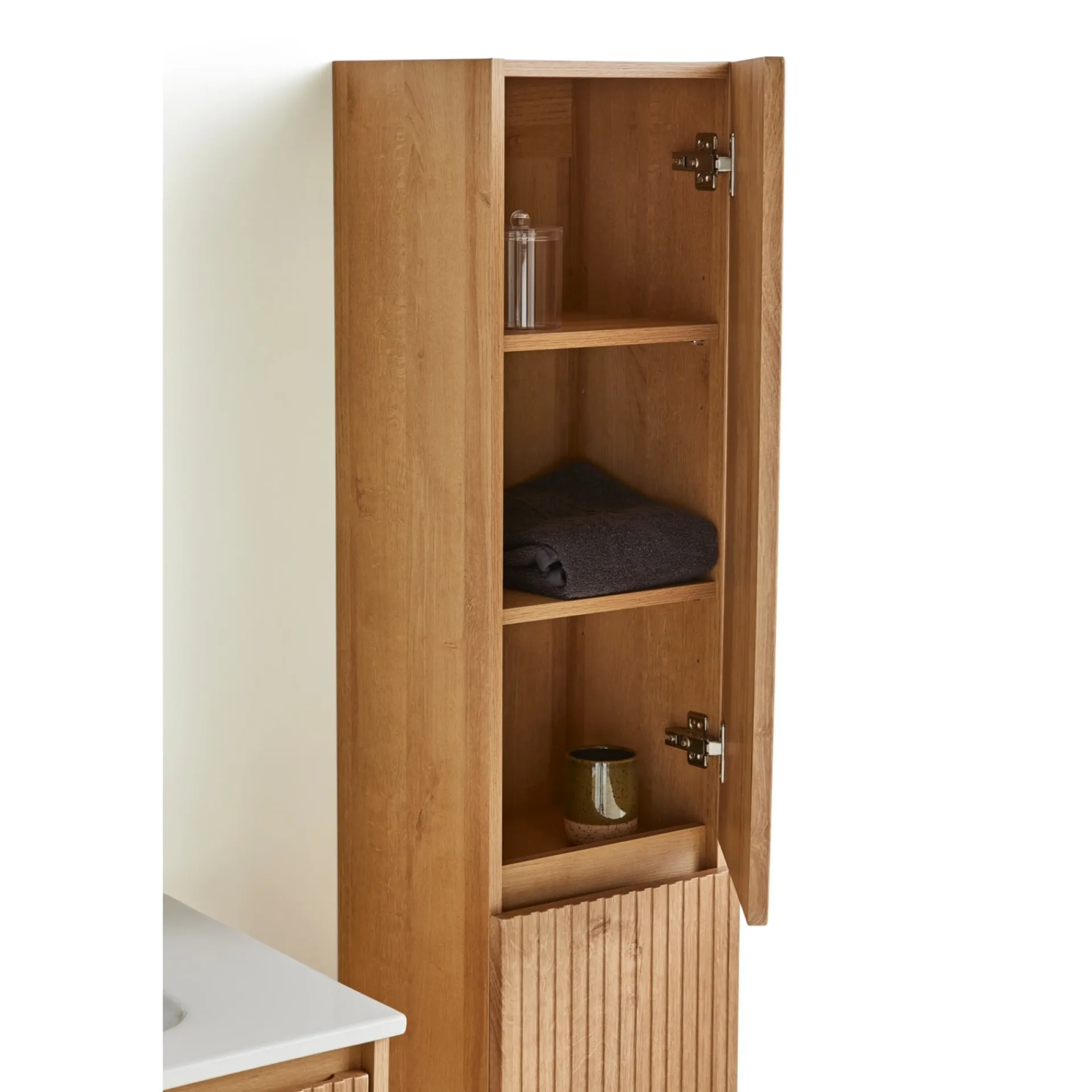 Best VASSO ROMA HØJSKAB VARM EG GF-129 2 LÅGER 30 CM