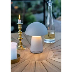 Outlet Veli Line GENOPLADELIG TOUCH BORDLAMPE HVID