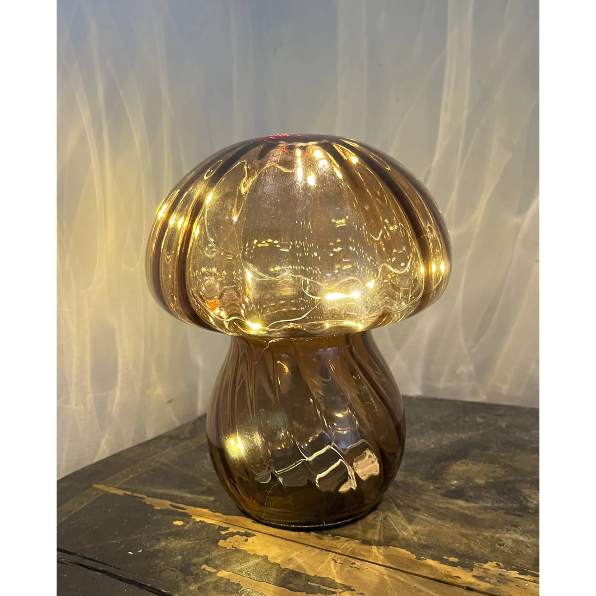Discount Veli Line MUSHROOM GLAS LAMPE