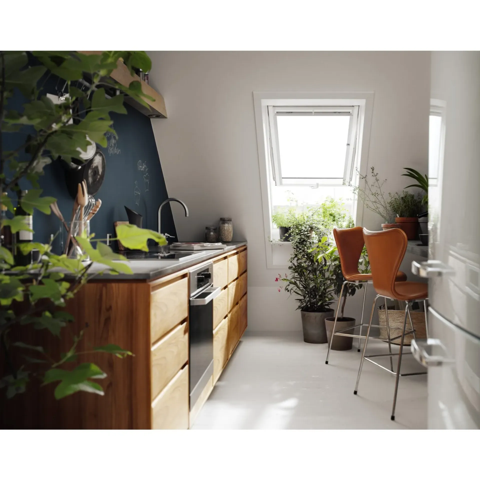 Clearance Velux INTEGRA TOPHÆNGT VINDUE HVID POLYURETAN 78 X 140 CM GPU MK08 006621