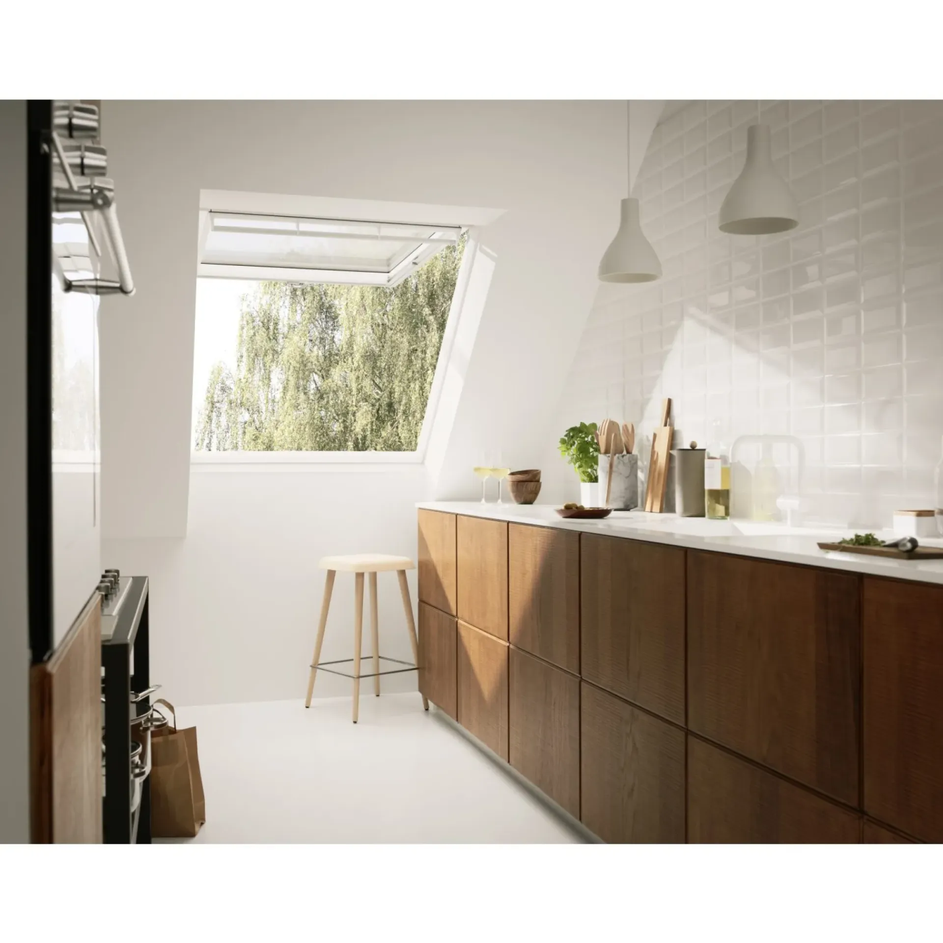 Clearance Velux INTEGRA TOPHÆNGT VINDUE HVID POLYURETAN 78 X 140 CM GPU MK08 006621