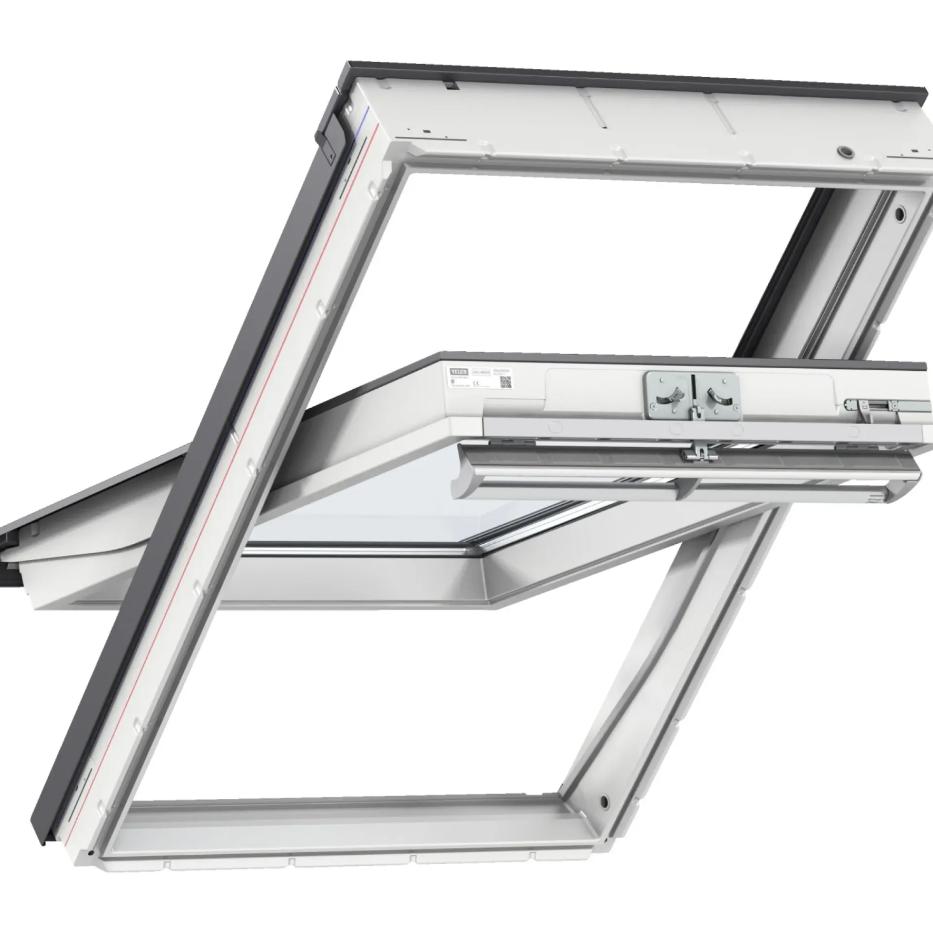 Sale Velux VIPPEVINDUE HVID POLYURETAN 55 X 78 CM GGU CK02 0068