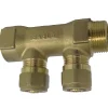 Clearance VVS Trading 87004. FORDELER 3/4"X3/4"X1/2"X180 MM