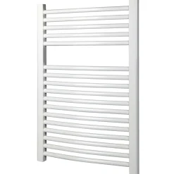 Best VVS Trading BUET HÅNDKLÆDETØRRER, CENTRAL- OG FJERNVARME HVID 50 X 80 CM