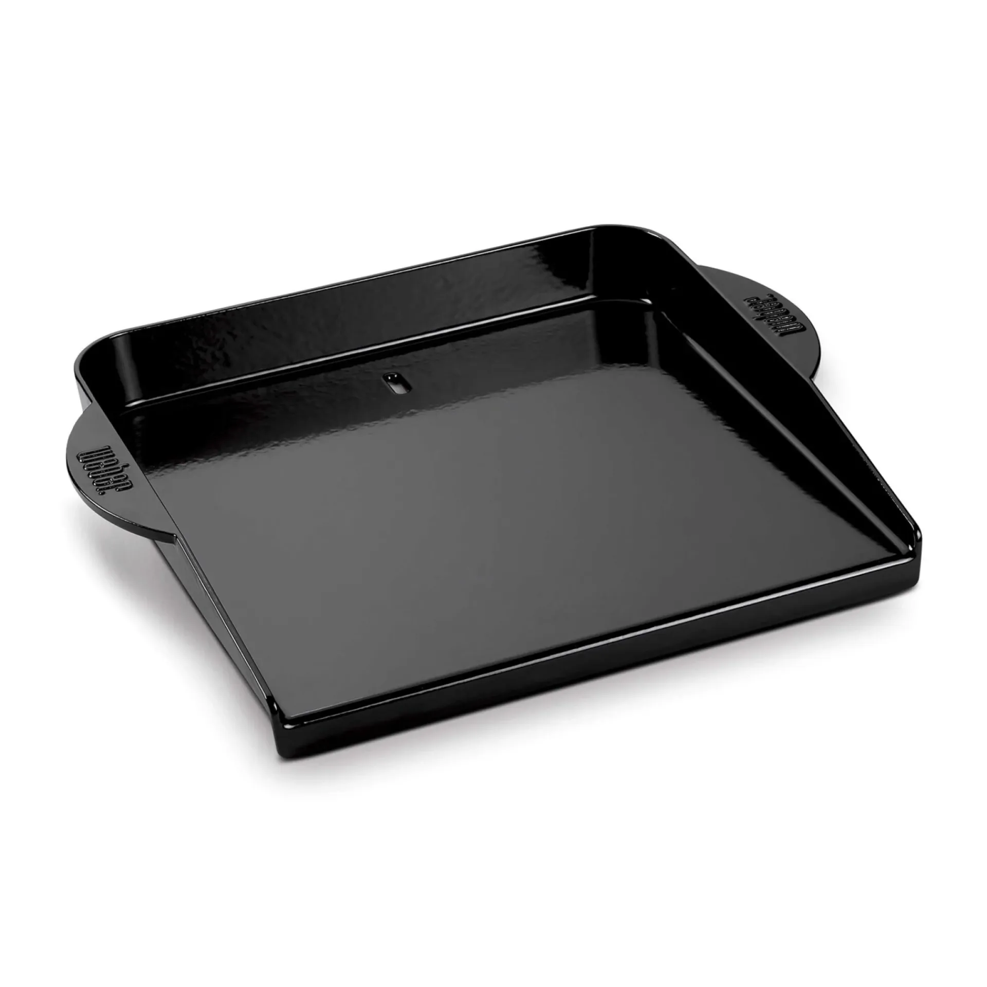 Clearance Weber DELUXE STEGEPLADE PORCELÆNSEMALJERET STØBEJERN