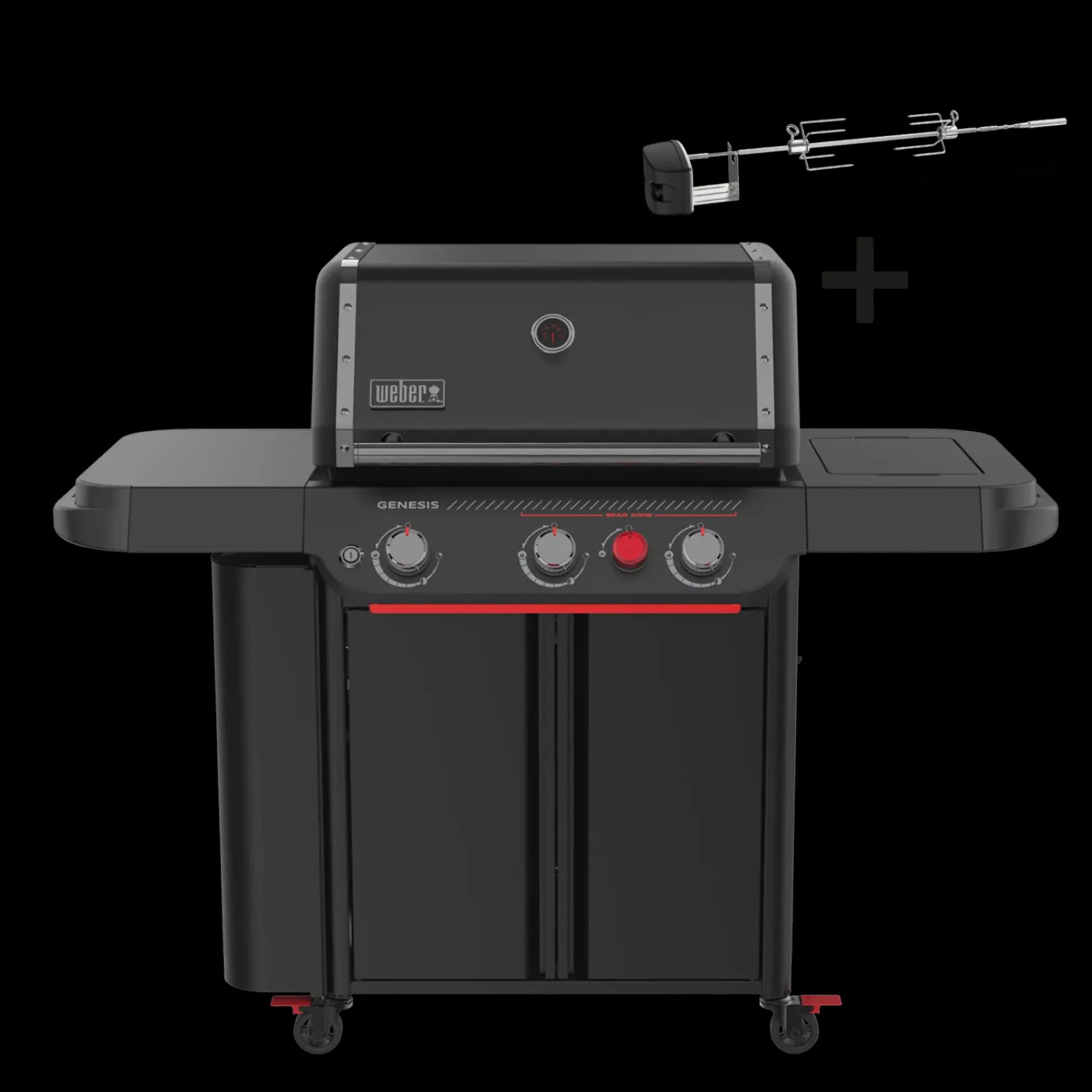 New Weber GENESIS E-330R STEALTH GASGRILL MAT SORT