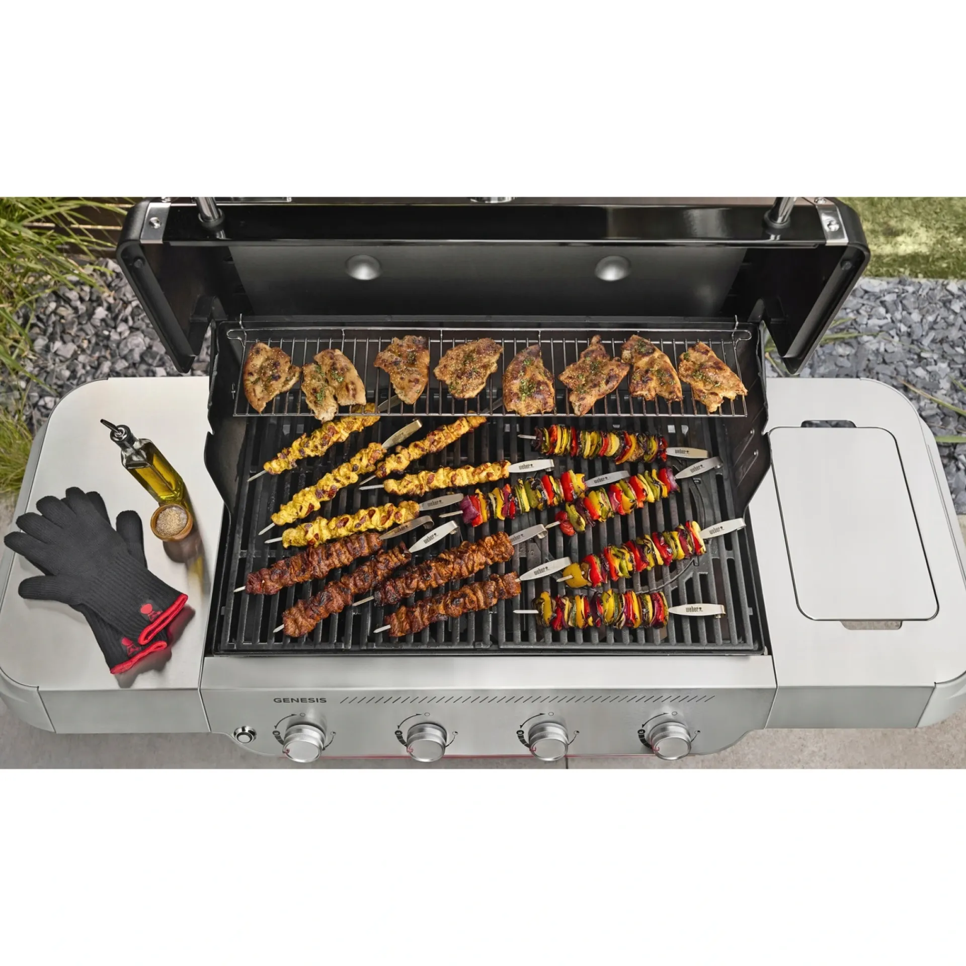 Discount Weber GENESIS E-415W GASGRILL SORT