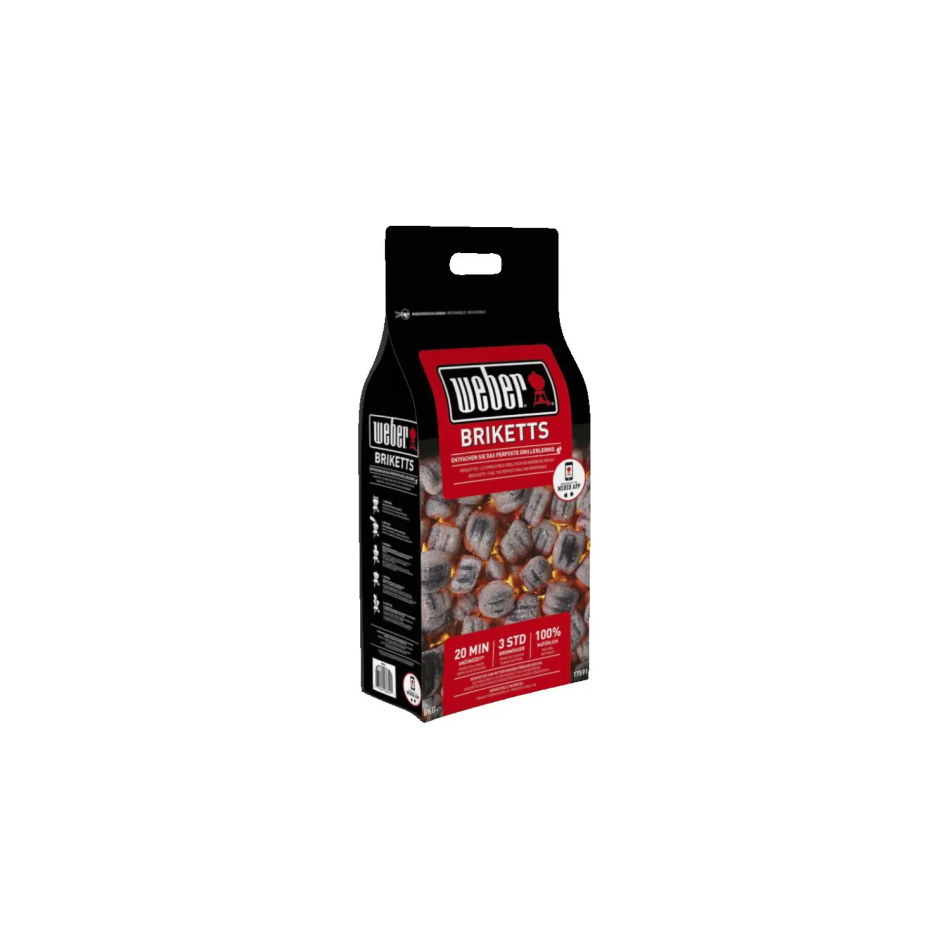 Online Weber GRILLBRIKETTER 8 KG