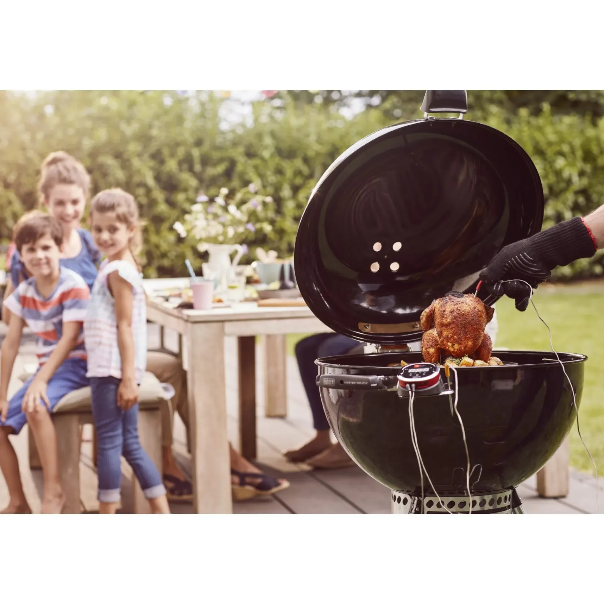 New Weber MASTER-TOUCH PREMIUM GBS E-5770 - Ø 57 CM KULGRILL SORT