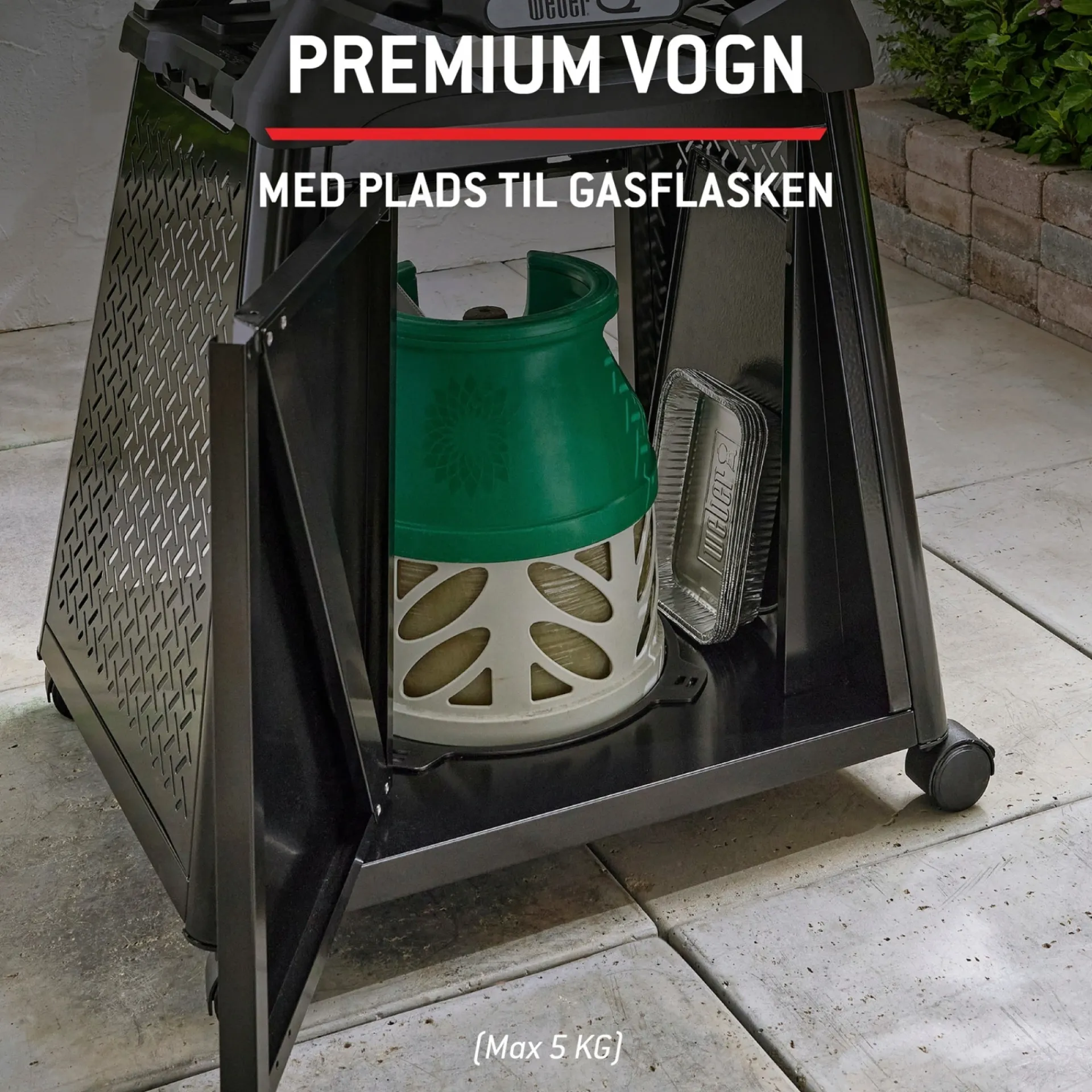Outlet Weber Q 3200N+ GASGRILL SORT