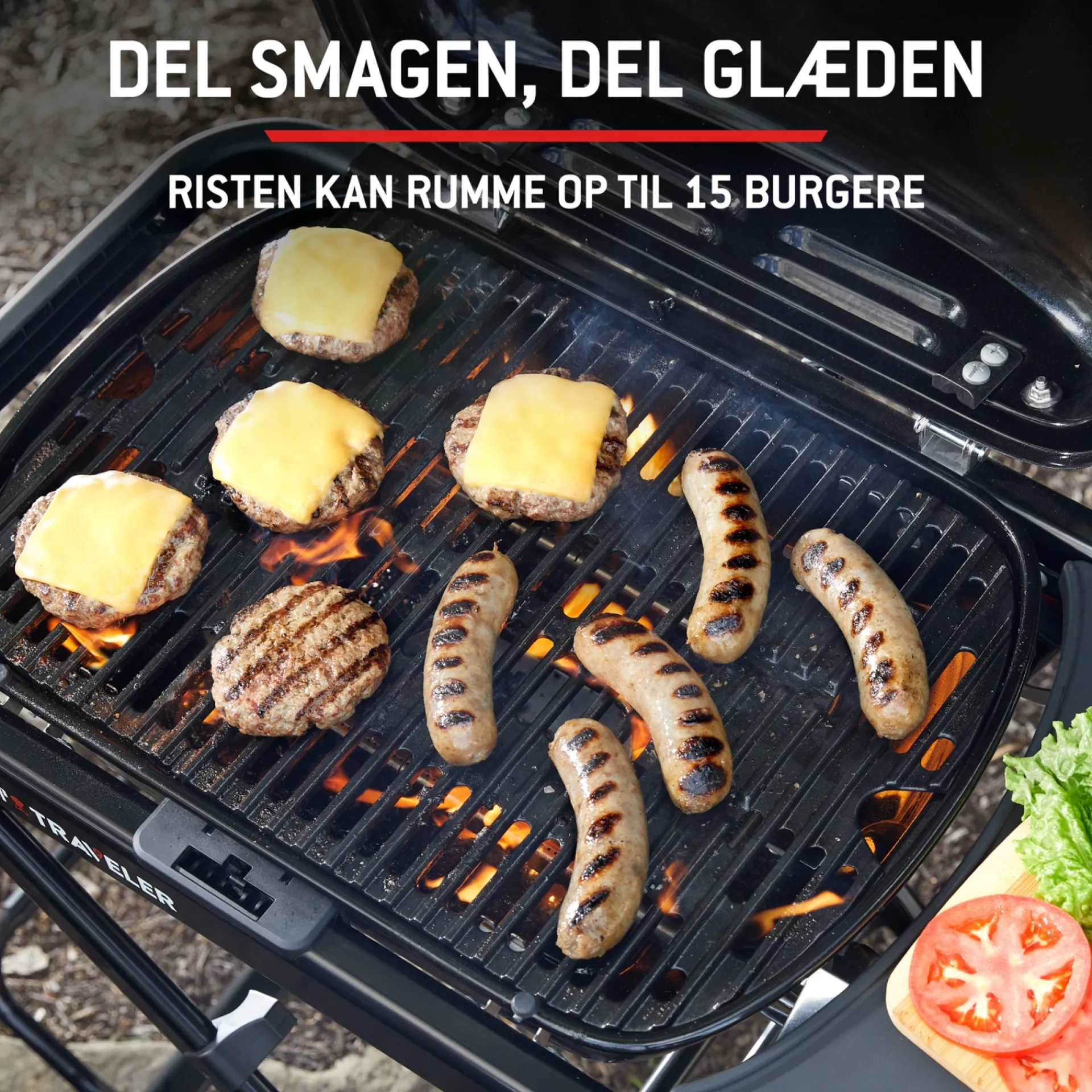 Outlet Weber TRAVELER COMPACT STEALTH GASGRILL SORT