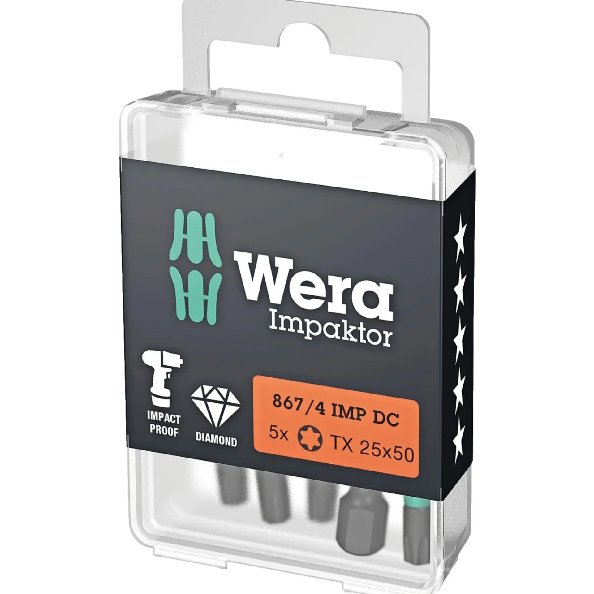 Sale Wera 867/4, 30X50 BITS TX 30 1 STK