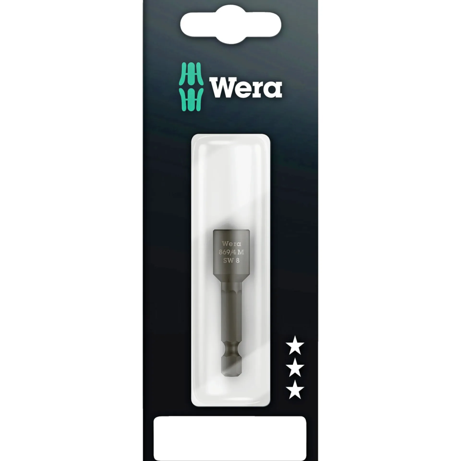 Sale Wera 869/4M SB 8X50 TOPNØGLEINDSATS