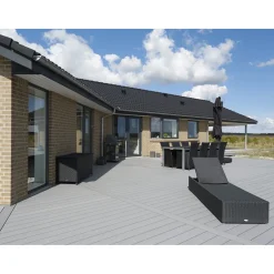 New Wimex FUR CLASSIC TERRASSEBRÆT 23 X 146 X 3600 MM GRÅ