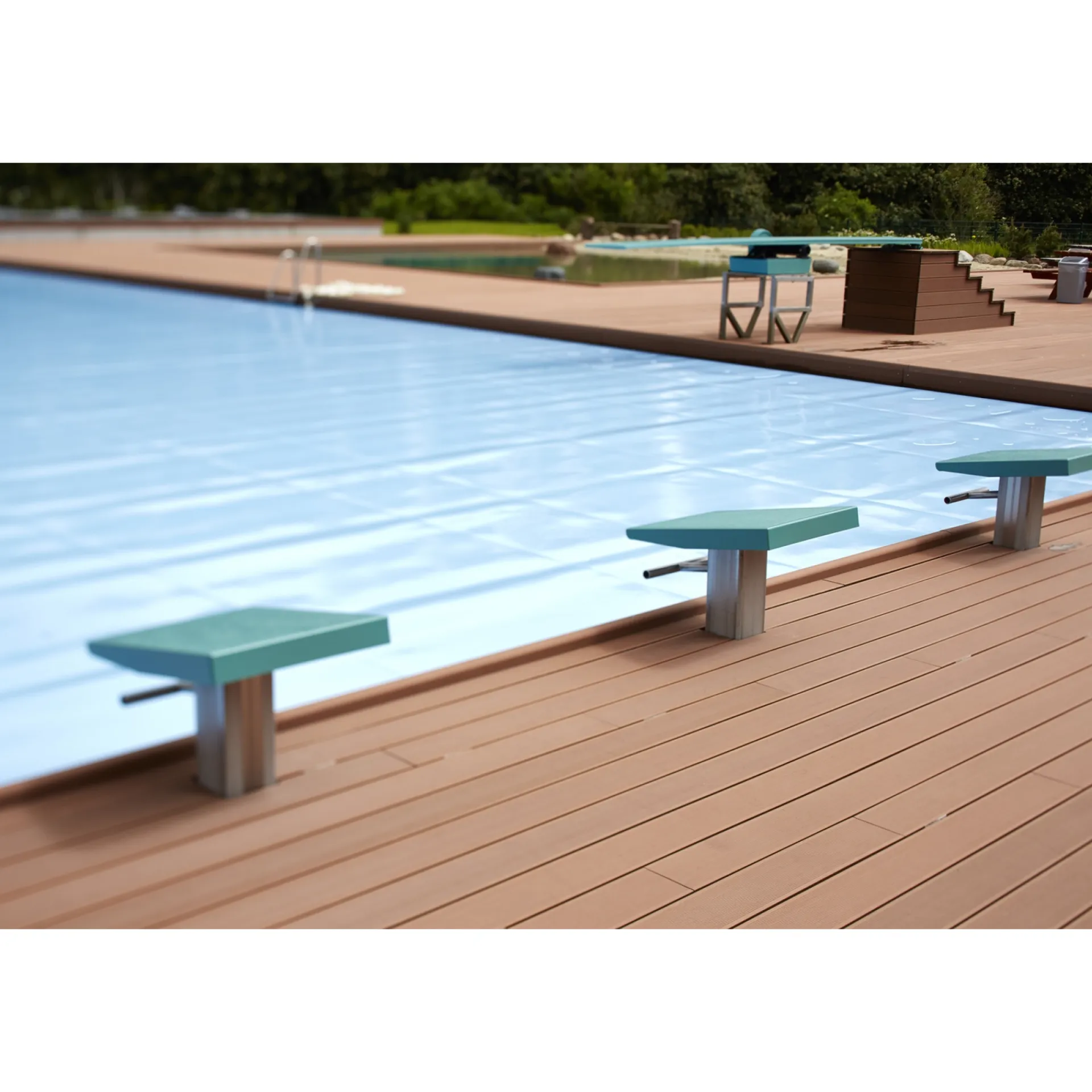 Hot Wimex FUR CLASSIC TERRASSEBRÆT 23 X 146 X 3600 MM RØD