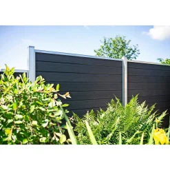 Hot Wimex LIVØ PRIME V-PROFIL HEGNSFAG MAT SORT 189.50 X 180 CM