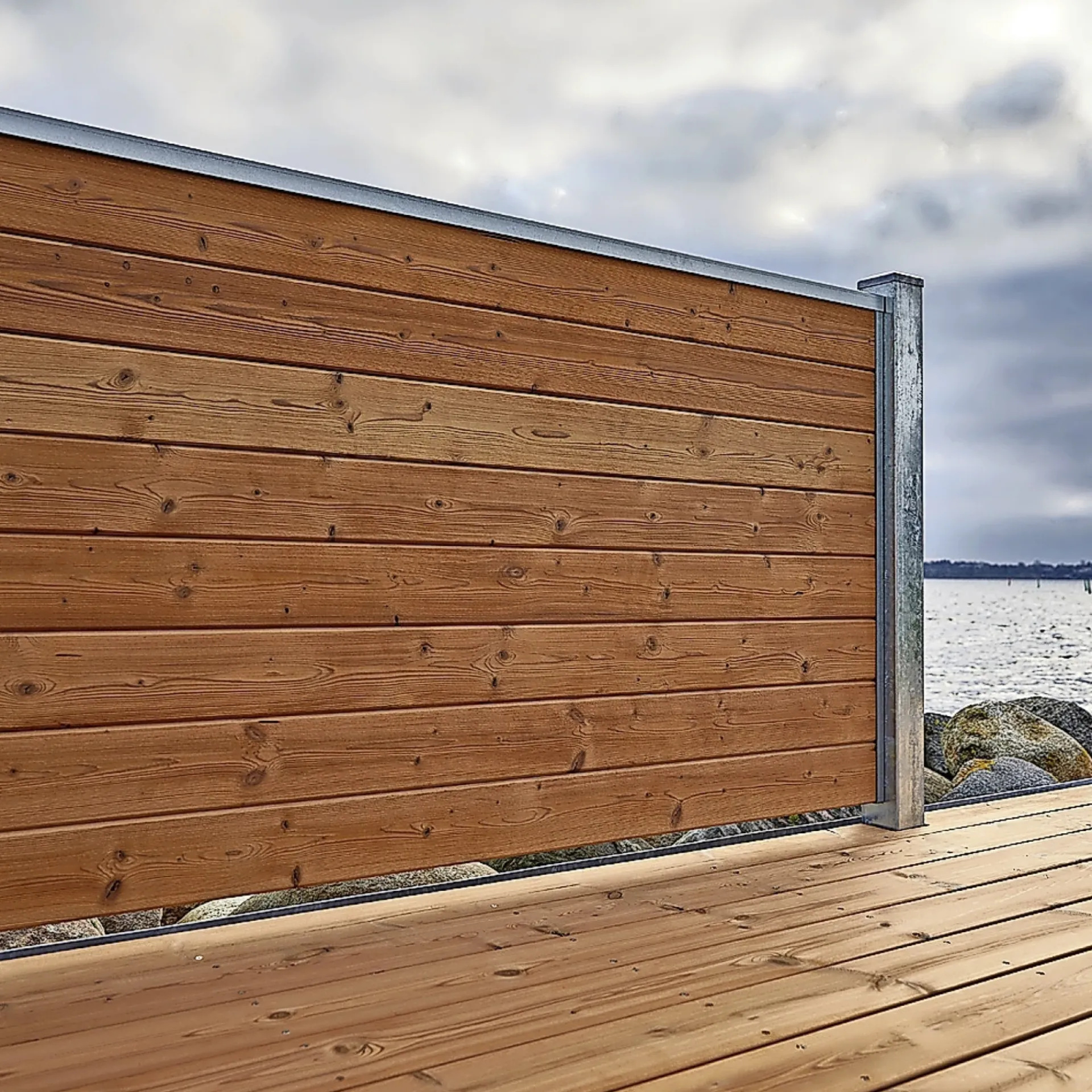 Outlet Wimex TREND V-PROFIL HEGNSFAG THERMOBEHANDLET GRAN 189.30 X 90 CM