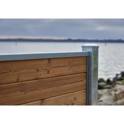 Outlet Wimex TREND V-PROFIL HEGNSFAG THERMOBEHANDLET GRAN 189.30 X 90 CM