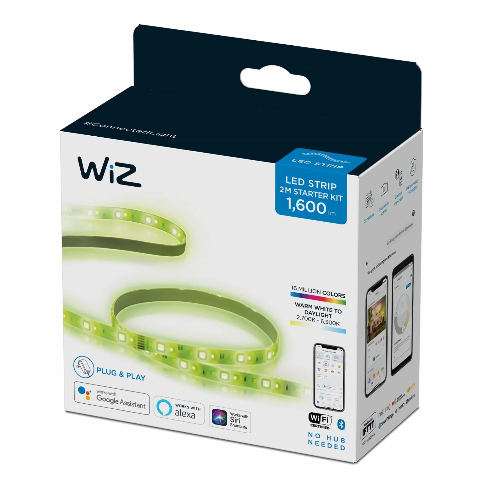 New WIZ STARTSÆT SMART LED STRIP 20W 2 M
