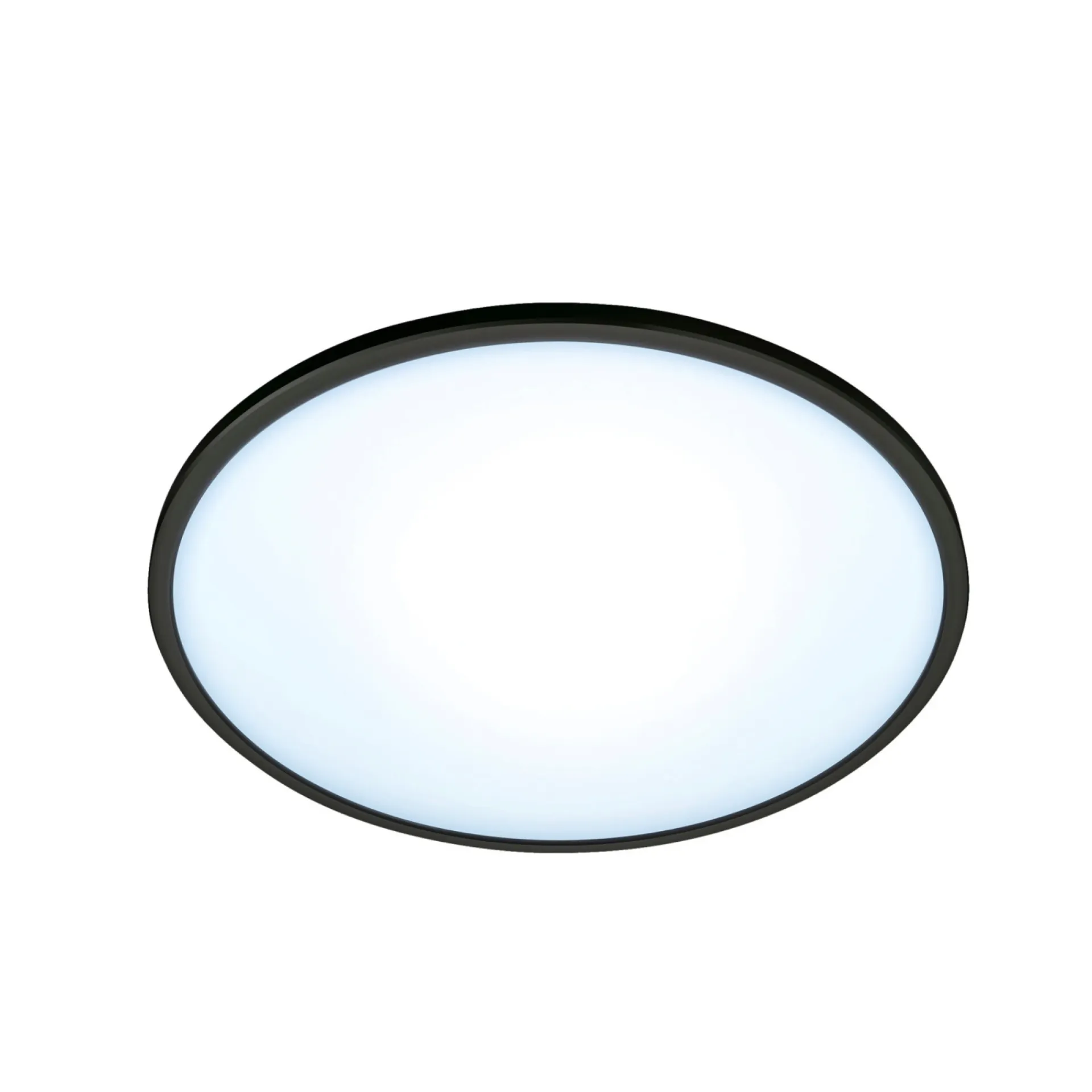 WIZ SUPERSLIM TUNABLE WHITE PLAFOND 14W SORT 24,2 CM