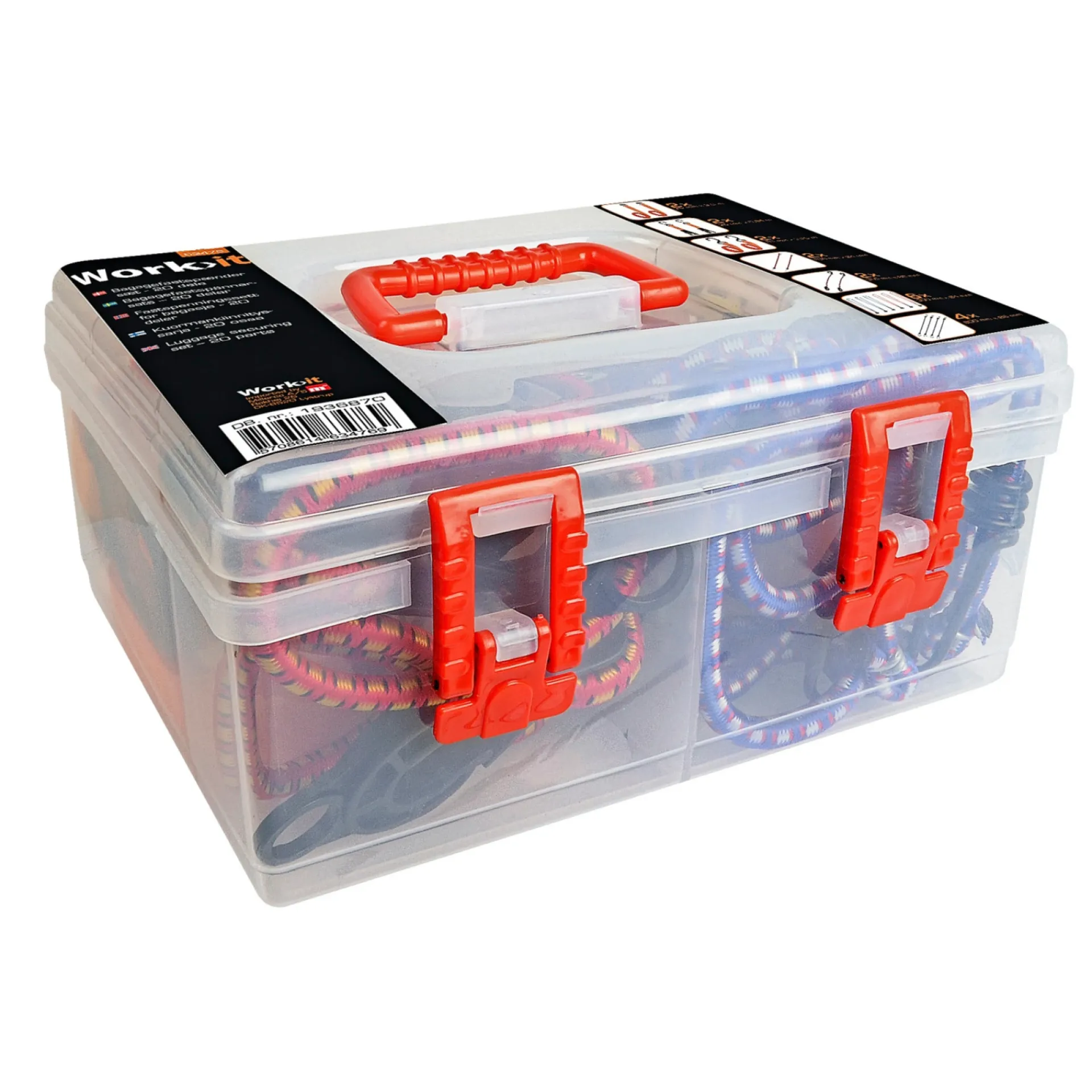 Outlet Work>it BAGAGEFASTSPÆNDE 1 KS 250 KG